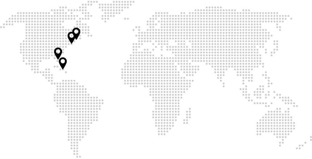 Hubs map